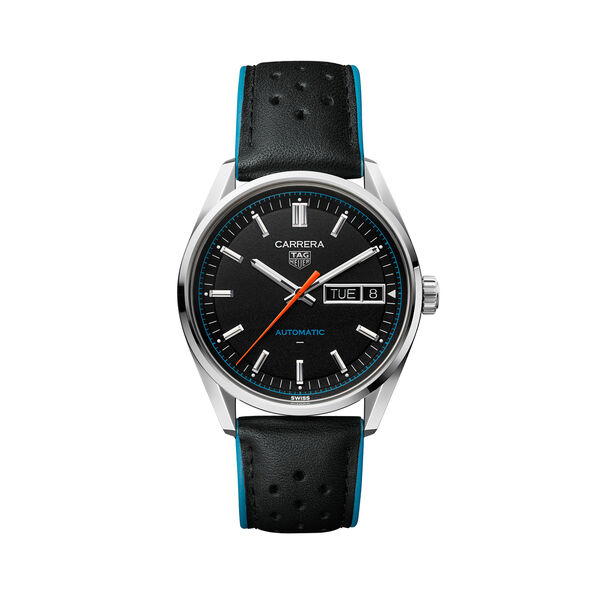 Carrera 41 mm automatique en acier inoxydable